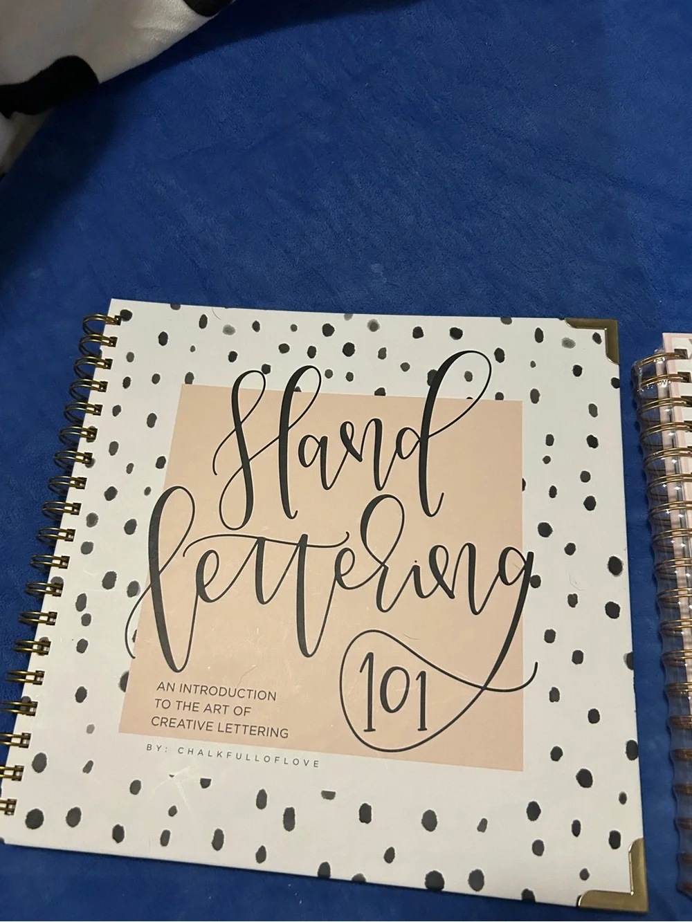 Hand Lettering Workbook Duo - Buller Journaling, desk aesthetic, coffeetablebook